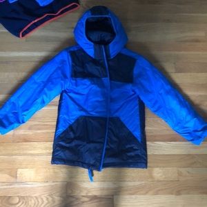 North face reversible coat boys